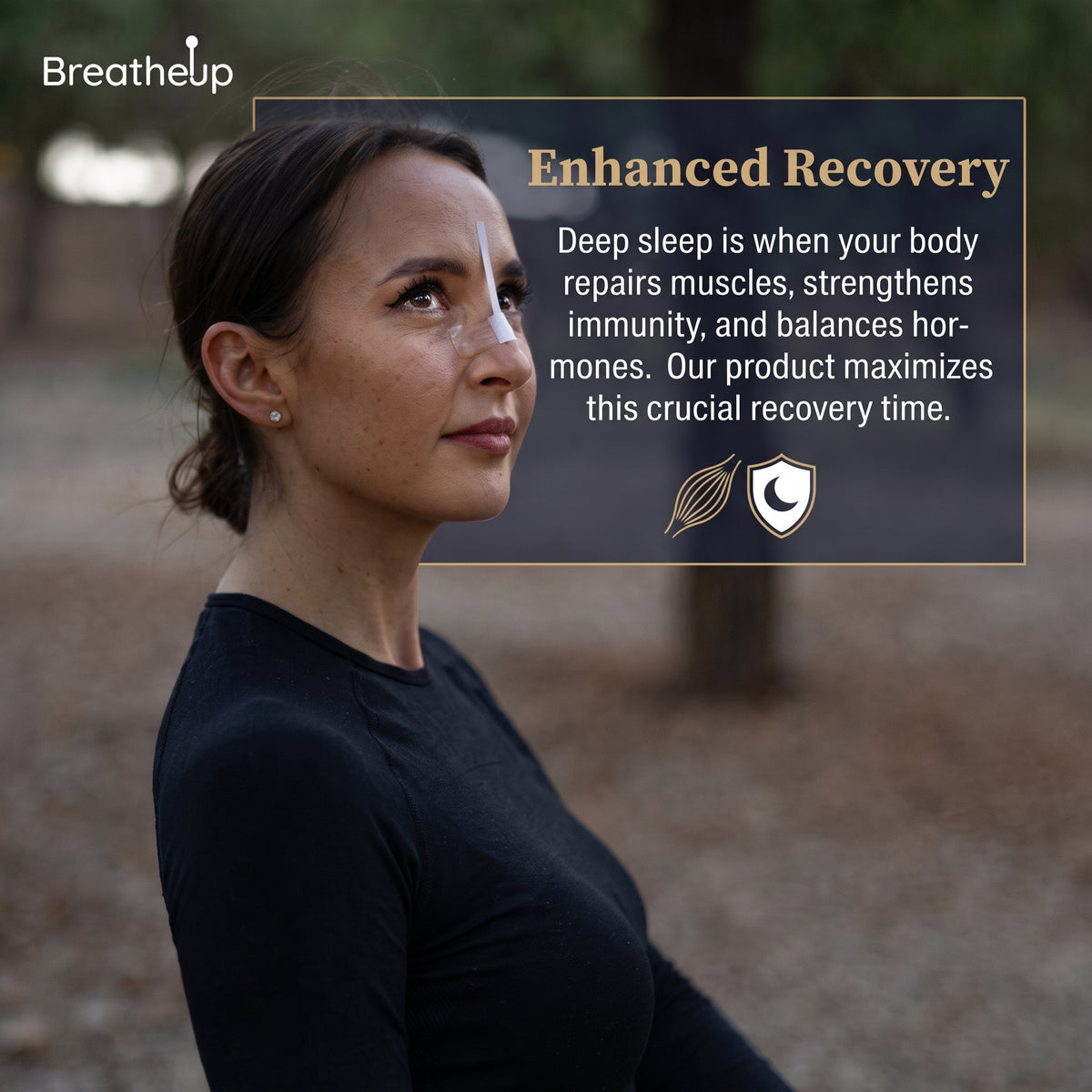 BreatheUp Next Generation Nasal Strips - Clear