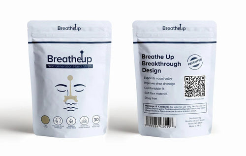 BreatheUp Next Generation Nasal Strips - Tan
